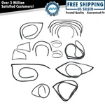 Complete Weatherstrip Seal 19 Pc Kit Set For 70-78 Datsun Z 240 260 280 Seater. Fixed Price $364.85.