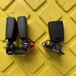 11-18 Volvo S60 Rear Left Right Center Seat Belt Buckles Set Black Oem. Fixed Price $32.99.