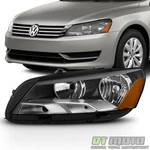 New 2012-2015 Volkswagen Passat Halogen Headlight Headlamp Lh Driver Side 2013. Fixed Price $53.99.
