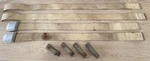 Vintage 1950S Autocrat BN3-1501 Seat Belts, Buckles, Straps & Anchor Bolt Plates. Fixed Price $215.00.