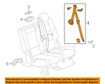 Gm Oem 17-20 Escalade Restraint Systems Rear Seat Belts-outer Assy 84494077. Fixed Price $101.75.