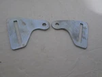 C-1 Corvette 1956-1962 Seat Belt Retainer Ham Bones Pair Original. Fixed Price $38.00.