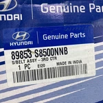 Hyundai Genuine Parts 89853-S8500NNB Seat Belt ASSEMBLY-3RD Center 89853S8500NN. Fixed Price $140.78.