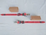 Bmw E36 M3 Red Motorsport Upper Front Belt. Left Right 72112257463+72112257464. Fixed Price $1045.00.