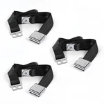 Fits Truck 1948-1953 Airplane 2PT Black Lap Bench Seat Kit Belts. Fixed Price $136.50.