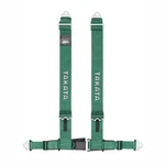 Takata Race 4-POINT Street Harness Asm 3'' Jdm Seat Belt Green Drifting. Fixed Price $497.80.