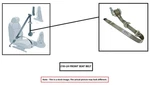 Left Front Seat Belt Oem 14-17 Infiniti QX50 868851BA2C. Fixed Price $75.00.
