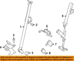 Ford Oem Second Row Back Rear Seat Belt-buckle End DB5Z7860044EJ. Fixed Price $169.37.