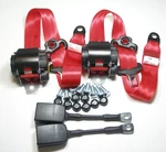 New Indian-red Porsche 924 944 928 Trw / Repa Seat Belts ,made Germany. Fixed Price $235.00.