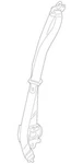 Genuine Gm 2005-2011 Cadillac Sts Light Gray Right Seat Belt Retractor 19207605. Fixed Price $62.36.