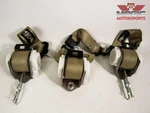 04-10 Bmw E60 528I 525I 535I Rear Seat Belt Retractor Left Center Right Tan Oem. Fixed Price $101.62.