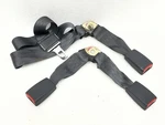 1997 1998 1999 Acura Cl Rear Seat Lap Belt With Buckles Charcoal TFC-AB0-J880. Fixed Price $40.00.