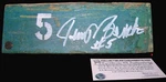 Johnny Bench Signed Crosley Field Seat Slat Cincinnati Reds Big Machine. Fixed Price $399.99.
