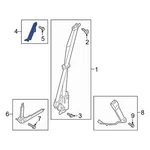 Ford Expedition 2018-2024 JL1Z78602B82B Front Seat Belt Height Adjuster. Fixed Price $58.95.
