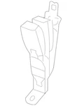 Gm Oem 11-24 Express 1500 Rear Seat Belts-inner Buckle 19300346. Fixed Price $223.99.