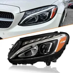 For Mercedes Benz Class W205 2015-2018 C300 Led Headlight Left Driver Side Lh. Fixed Price $169.00.