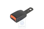 Vag Seat Belt Buckle Satin Black T4 1996 2004 Genuine 701857877F01C. Fixed Price $86.01.