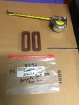 87-92 Cadillac Allante Seatbelt Floor Trim Set Of Burgundy Oem. Fixed Price $29.75.