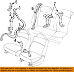 Gm Oem 98-02 Intrigue Restraint Systems Front Seat Belts-buckle End 88896432. Fixed Price $60.63.