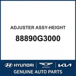 2018-2023 Kia Stinger Adjuster Assembly-height Oem New 88890G3000. Fixed Price $76.54.