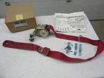 Nos 1985 1986 Gm Front Lh Seat Retractor Side Belt Kit (dk. Carmine) Dp. Fixed Price $150.00.