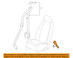 Gm Oem Front Seat Belt-buckle Left 89024380. Fixed Price $6.27.
