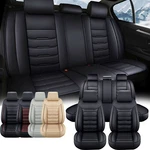 Subaru Forester Leather Car Seat Cover 2/5-SIT Protector Front Rear Full Set. Fixed Price $89.90.