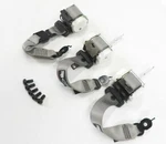 2011 Bmw 550I (F10) Rear - Left / Center Right Seatbelt Retractor Set (gray). Fixed Price $34.43.