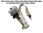 2020-2024 Ford Explorer Rear 2ND Row Left Side Seat Belt Beige LB5B-S611B69-AF. Fixed Price $30.00.
