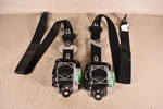 15 Nissan Versa Sedan Front Seatbeltse Left Right Black Oem. Fixed Price $149.99.