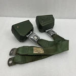 1971-1972 Ford Galaxie Ltd T-bird Front Seat Belt Retractor / Buckle Set Green. Fixed Price $189.95.