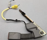 01-05 Honda Civic Front Left Driver Lh Seat Belt Buckle Pretensioner Black Oem. Fixed Price $62.99.