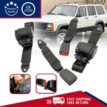 Set Universal 3 Point Retractable Seat Belts For 1982-1995 Jeep Cj Yj Wrangler. Fixed Price $41.24.
