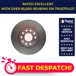 2X Brake Discs Pair Vented Fits Seat Toledo 5P Front 1.9D 2.0D 04 09 Set. Fixed Price $68.80.