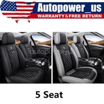 For Chevrolet Silverado Gmc 1500 Seat Cover Leather Full Set Front Rear Cushion. Fixed Price $67.15.