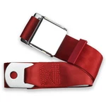 Retrobelt Bright Red Aviation Lap 60" 2-POINT Safety Seatbelt Classic. Fixed Price $35.99.