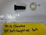 Jeep Grand Cherokee Front Left Seat Belt Height Adjuster Bolts Oem 1999-2004. Fixed Price $14.95.