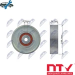 Deflectionguide Pulley Vribbed Belt RNK-TY-031 For Toyota Yaris 2SZ-FE 1.3L 4CYL. Fixed Price $51.98.