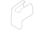 Genuine Nissan Seat Track Cover 88221-5HJ0A. Fixed Price $28.00.
