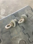 Nice Pair Of Used Porsche 356B 356C 356SC 911 912 Seat Belt Eye Bolts. Fixed Price $100.00.