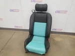 02 Ford Tbird Thunderbird Seat Front Right Passenger Blue Black Leather. Fixed Price $400.00.