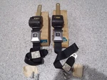 1967 C2 Corvette Lh/rh Black Seat Belts W/hardware Date 51 72-GM #3955692-NOS. Fixed Price $449.95.