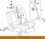 Gm Oem 87-20 Achieva Rear Seat Belts-belt Retractor Lower Bolt 11609886. Fixed Price $33.31.
