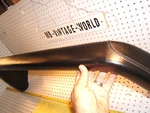 Mercedes 96-98 R129 SL600,AMG Overhead Safety Black Leather Roll Oem Bar,ty. Fixed Price $575.40.