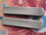 Nos Oem 1974 Ford Seat Belt Cover Guide Pair Gold D4AZ-6560262. Fixed Price $49.99.