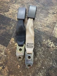 1985-92 Camaro Firebird Trans Medium Dk Gray (82) Front Seat Belt Buckle Set. Fixed Price $125.00.