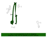 New Genuine Nissan Belt Assy-tongue, Pretensioner Front Lh Oe 868855EE9A. Fixed Price $330.83.