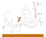 Gm Oem Front Seat Belt-outer Buckle 19300833. Fixed Price $168.04.