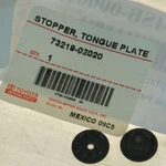 Oem Toyota Seat Belt Buckle Stopper Repair Kit Gray (dark) 73219-02020. Fixed Price $7.99.