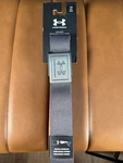 New Under Armour Mens Ua Webbing Golf Belt Gray Osfm Adjustable Cut-to-fit. Fixed Price $19.49.
